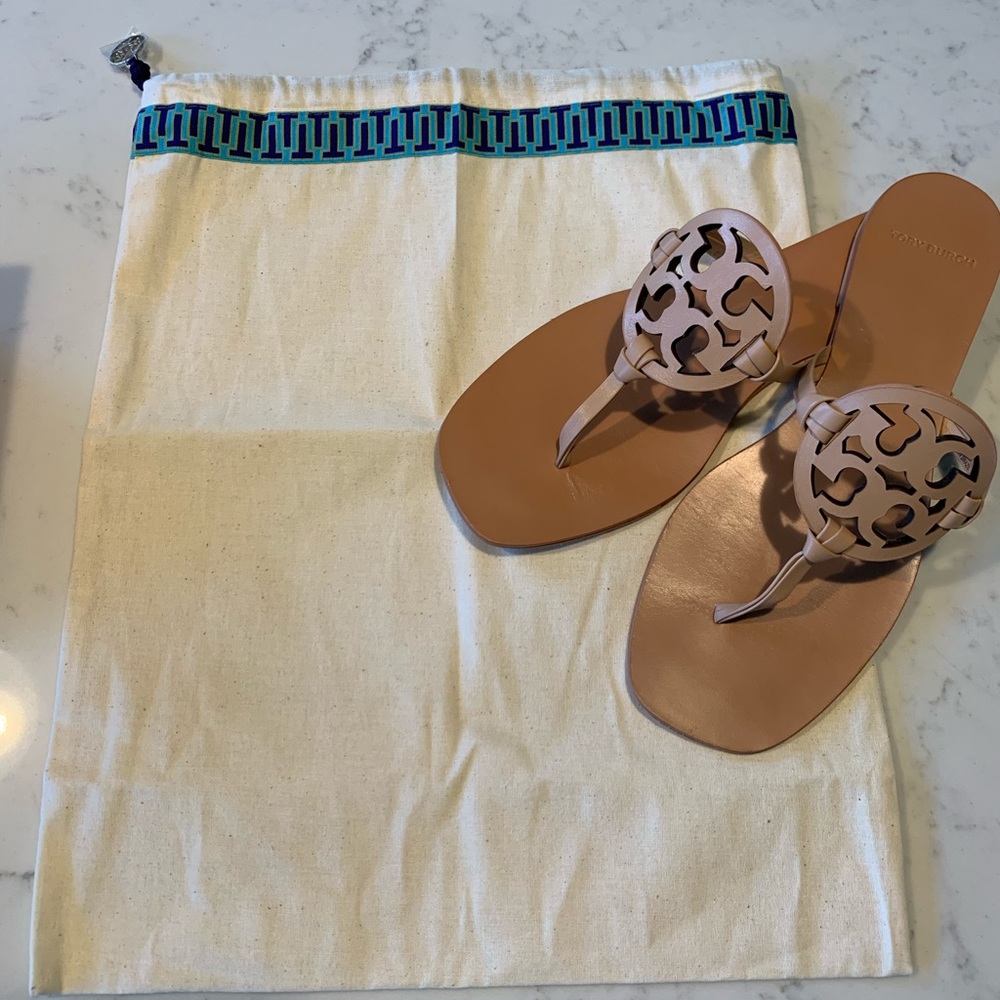 Tory Burch Miller Square Toe Sandals